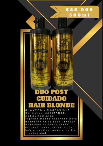 DUO POST CUIDADO HAIR BLONDE
